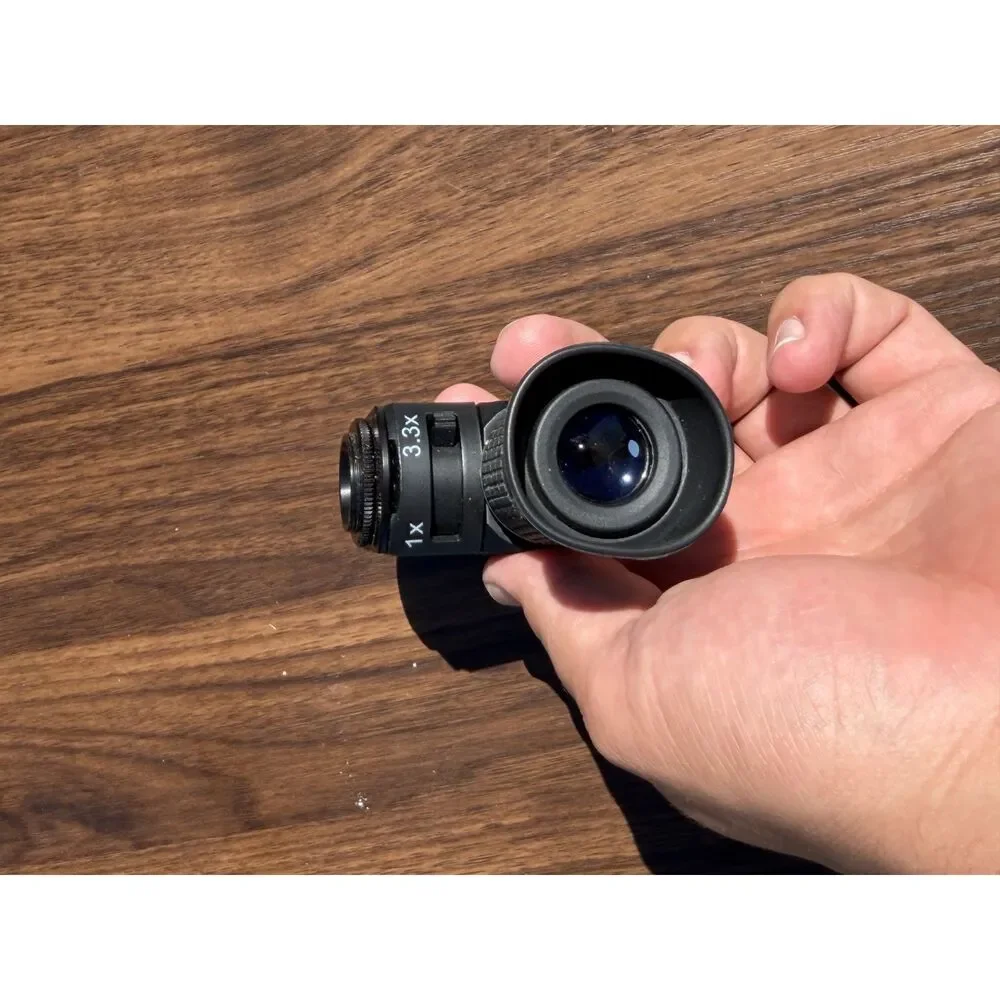 Seagull Right Angle Viewfinder 1x - 3.3x Magnification Finder (Body Only)